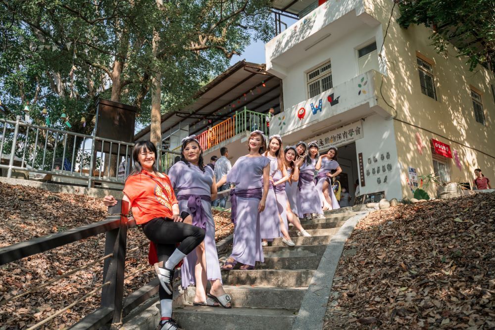 06桐林里登山步道通往社區據點-李柏承攝影