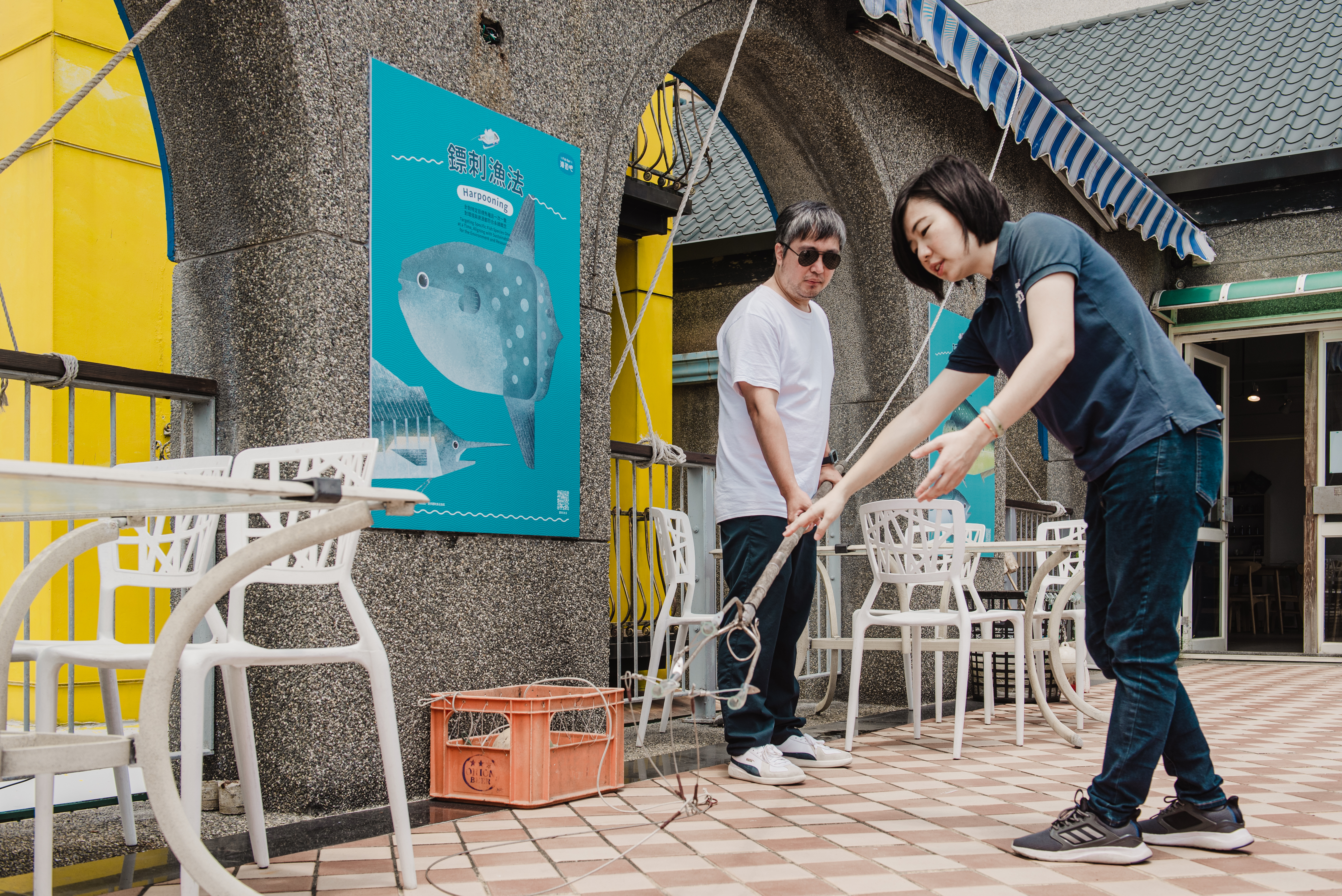 09二樓陽台_東岸常見漁具實物