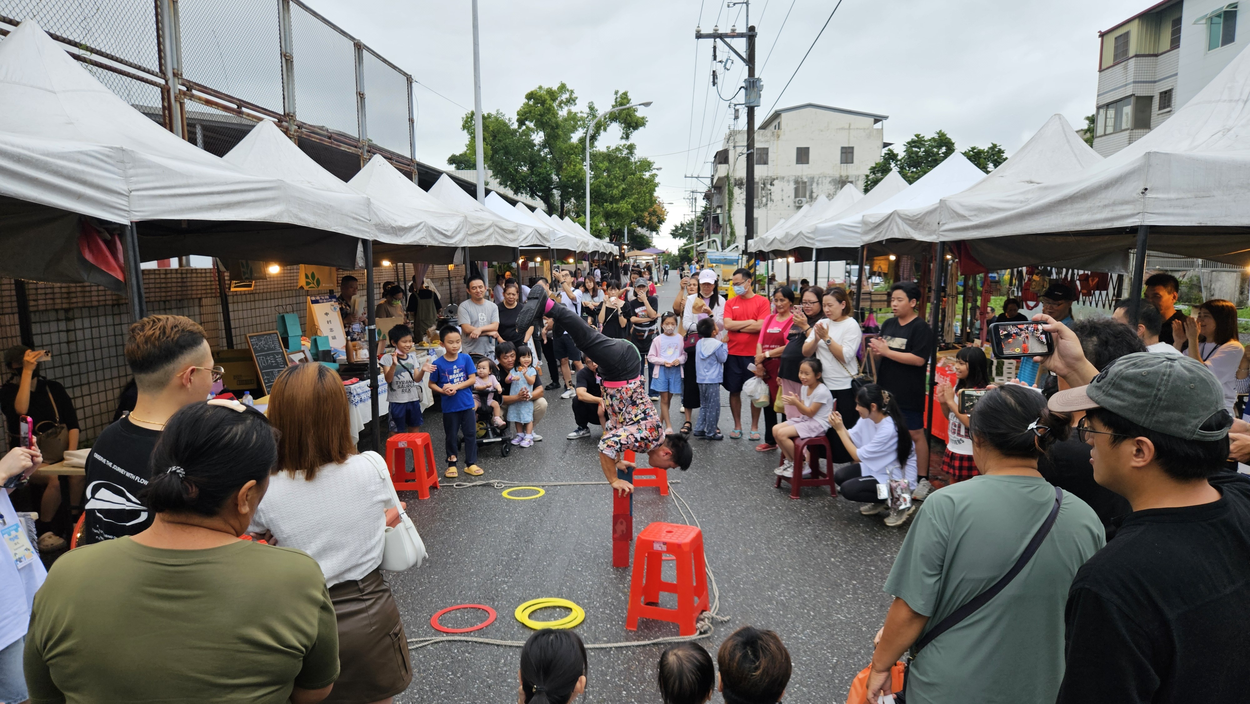 街區市集舉辦
